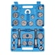 thumbnail image 1 of Kit de herramientas de rebobinado de pistón de pinza de freno de disco universal de 22 piezas para reparación de automóviles, 1 of 10