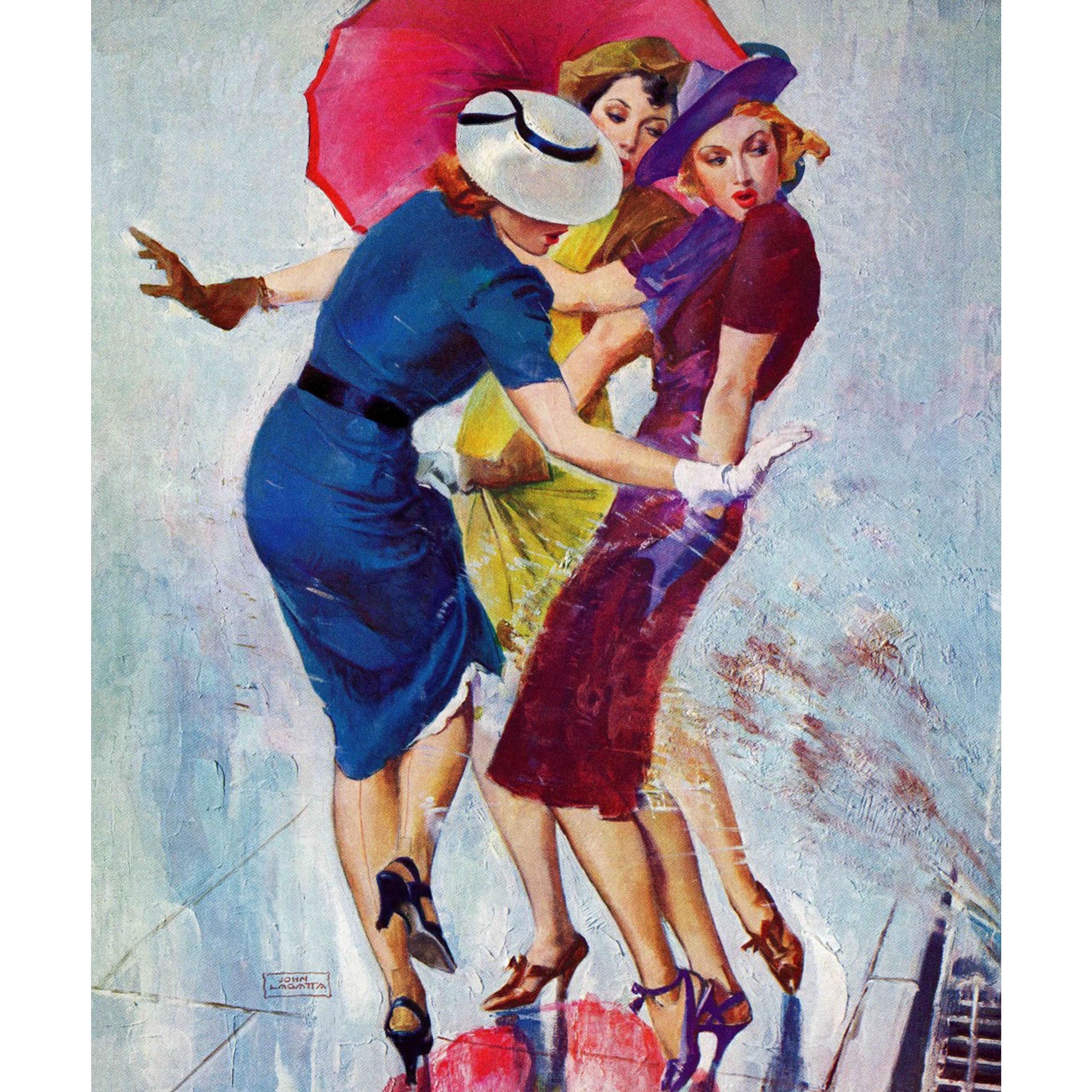 Marmont Hill "Splashed" by John LaGatta Painting Print on Canvas