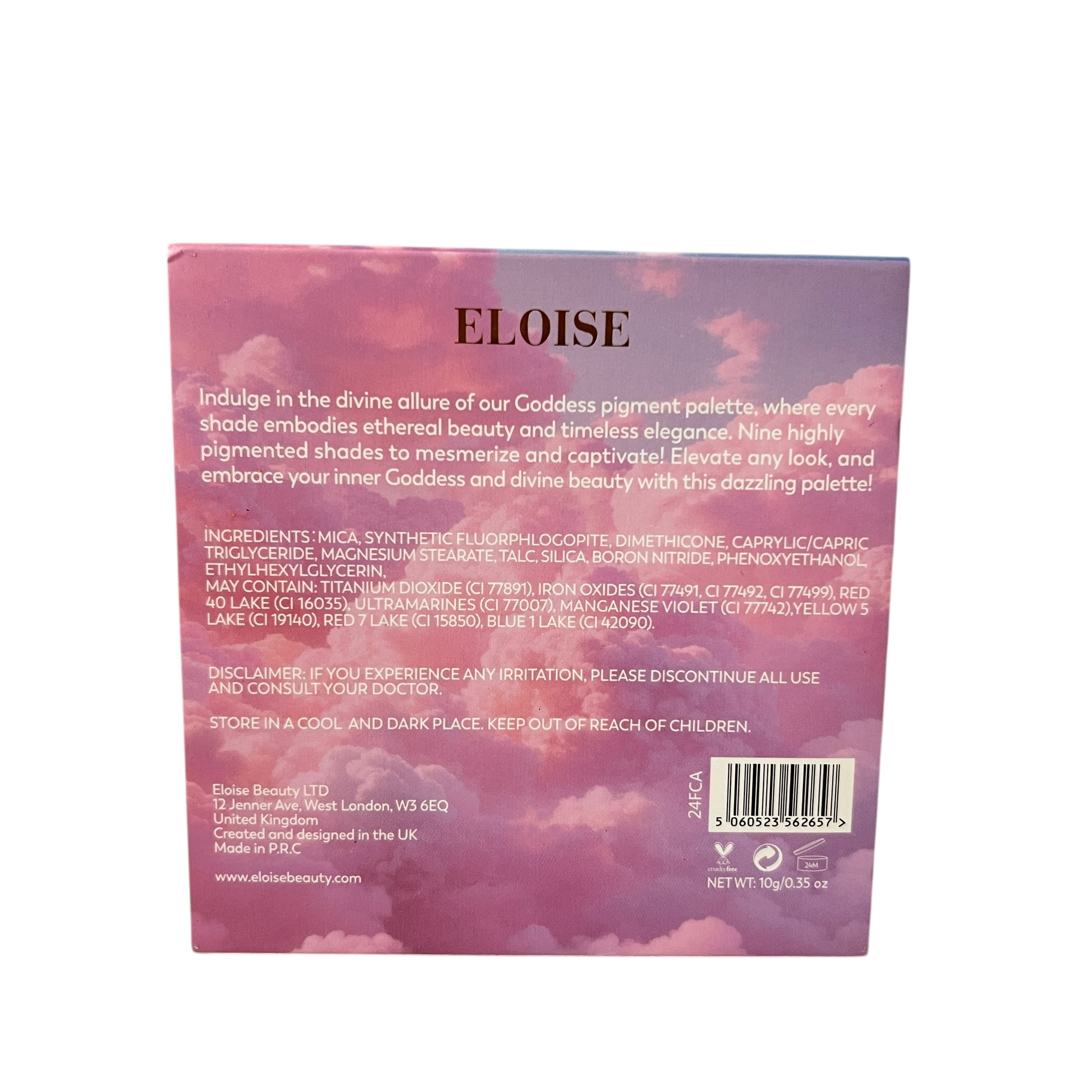 Eloise Goddess Eyeshadow Palette