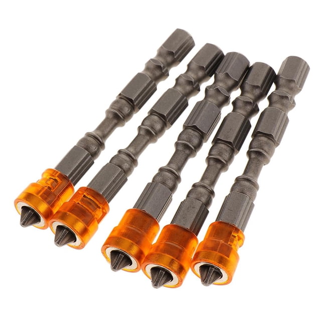 Juego de puntas de destornillador Zulema 5 en 1 hexagonal para taladro eléctrico naranja
