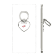 thumbnail image 1 of red fruit  island painting ph  stand holder heart bracket universal support, 1 of 3