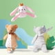 thumbnail image 2 of Juguetes de peluche de animales suaves para niños, muñeco kawaii de 30cm, toalla cómoda, juguetes de animales de dibujos animados, muñeca cómoda para acompañar el sueño Gong Bohan LED, 2 of 2