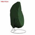 thumbnail image 3 of Cubierta Impermeable Para Silla De Patio, Silla Columpio, Cubierta Protectora Antipolvo De Cáscara De Huevo Con Funda Protectora De Cuerda Apretada Para Exteriores Serendint HA017698-00, 3 of 7