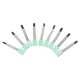 thumbnail image 2 of Juego de 40 soportes para cables ajustables para la gestión de cables, clips para cables, soporte para cables con respaldo adhesivo, 2 of 8