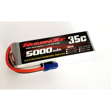 Roaring Top 35C 5000mAh 5S 18.5V LiPo Battery Pack with EC5 Plug