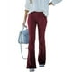 thumbnail image 2 of Pantalones De Mujer, Color Puro, Con Cremallera Oculta, Pantalones Ajustados Para Mujer, 2 Bolsillos, Elegantes Para El Invierno ANGGREK  Otros, 2 of 6