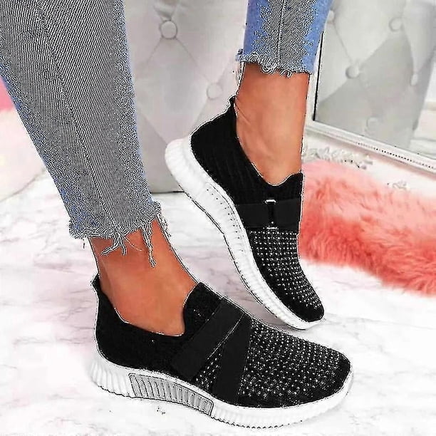 Slip-on Shoes With Orthopedic Sole Womens Fashion Sneakers Platform Sneaker For Women Walking Shoes