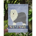 thumbnail image 3 of Carolines Treasures CK3611GF Old English Sheepdog Welcome Flag Garden Size  Small multicolor, 3 of 3