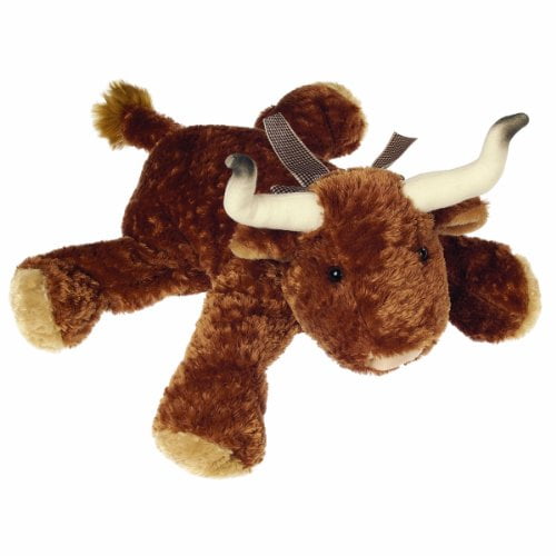 Mary Meyer Flip Flop Stuffed Animal Soft Toy, Bubba Longhorn, 12 Pouces
