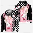 thumbnail image 2 of ZZPXX ZZPXX 2024 Printemps et Automne Nouveau Chandail à Capuche HELLO KITTY 3D pour Hommes et Femmes, Chandail de Sport Décontracté pour Enfants, 2 of 5
