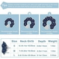 thumbnail image 2 of Soft Cat Recovery Collar, Adjustable Pet Cone Collar For After Surgery, Lightweight Elizabethan Collar For Cat Kitten, 2 of 5