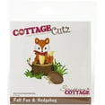 thumbnail image 2 of CottageCutz Dies-Fall Fox & Hedgehog 3"X3.2", 2 of 2