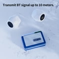 thumbnail image 4 of Wireless Cassette Tape Player with Bluetooth 4.2 Transmitter - Auto Reverse, Stereo Sound, 3.5mm AUX Port, 10m Range, Battery/USB Powered - Lightweight Portable Walkman for Headphones/Speakers, 4 of 6