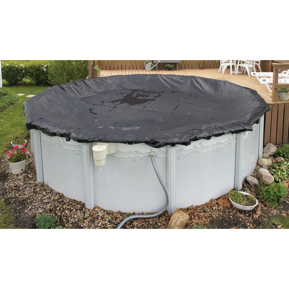 BlueWave WC628 AboveGround 8 Year Mesh Winter Cover For 16' x 25' Oval Pool
