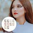 thumbnail image 4 of MasteelfCA 10 Pairs Eye Shadow Sticker Temporary Eye Makeup Stickers Eyeliner Decals, 4 of 7