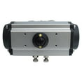 thumbnail image 2 of INTBUYING 2inch Pneumatic Ball Valve Double Acting Globe Threaded Stainless Steel 3 Piece, 2 of 11
