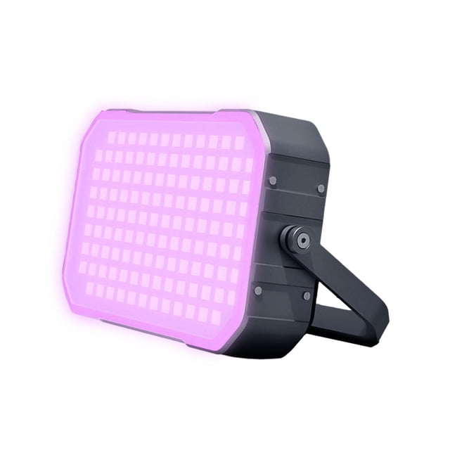 Portable LED Video Light Photography Fill Light 3000K-9500K IP65 Waterproof Built-in 10000mAh Battery Dual USB-A Outputs Type-C & Solar Charging APP Remote Control for Vlog Video Recordin