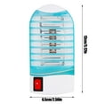 thumbnail image 3 of Wefuesd Fly Traps Indoor For Home Mosquito Repellent Outdoor Patio In Trap Gnat Electric Plug Trap Light Indoor Lamps Blue, 3 of 9