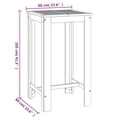 thumbnail image 4 of vidaXL 3 Piece Garden Bar Set Solid Wood Acacia, 4 of 5
