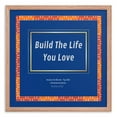 thumbnail image 7 of Inspire and Bloom! INB: Build The Life You Love! Framed Wall Art - Blue, Inspirational Wall Art, Vibrant Decor for Home and Work Spaces, 7 of 7