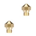 thumbnail image 3 of Destyer 1/2/3/5 3D Printer Nozzle Extruder Nozzle 3D Printer Accessory Replacement for MK10 brass 1.75/0.8mm 2PCS, 3 of 6