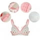 thumbnail image 1 of Brasier de Encaje Floral para Lactancia Materna Brasier de Lactancia de Algodón Frontal Abierto Suave Multicolor Ropa para Mujeres Embarazadas(40/90-Rosa) Ecomeon no, 1 of 4