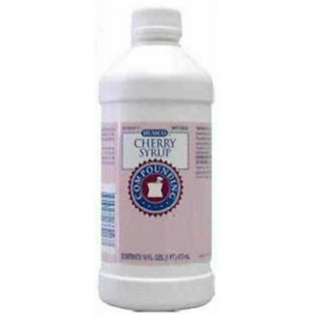 Humco Holding Group Simple Syrup Aspirin Free Cherry 16 oz Pack of 3