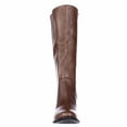 thumbnail image 2 of Womens Steve Madden Laceup Western Boots - Cognac, 2 of 6