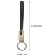 thumbnail image 2 of Cable de carga de cuero para teléfono móvil, multifunción, dos en uno, llavero con cable de datos (tipo C, negro), 2 of 5