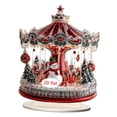 thumbnail image 2 of Carrusel Acrílico Decorativo Navidad Placa con Base Ornamento de Carrusel Decoración de Mesa Material Acrílico Estilo 2D Adecuado para Decoración Estilo B, 2 of 8
