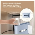 thumbnail image 3 of Pull Out Trash Can Under Cabinet Slide Out Kit - Heavy Duty Up to 125 lb, Fits 28-40 Quart Ashcan with Garbage Bag Holder, Rust-Proof Steel Frame-Under Sink Garbage Can Pull Out (Not Include Can, 3 of 6