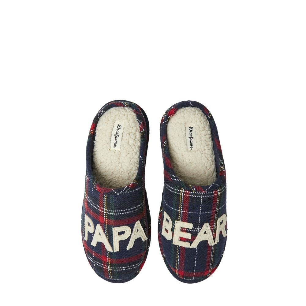 papa bear dearfoam slippers