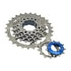 thumbnail image 5 of Piñón de rueda libre para bicicleta, 7 velocidades, accesorios resistentes, ligeros y de alta resistencia. Azul, 5 of 9