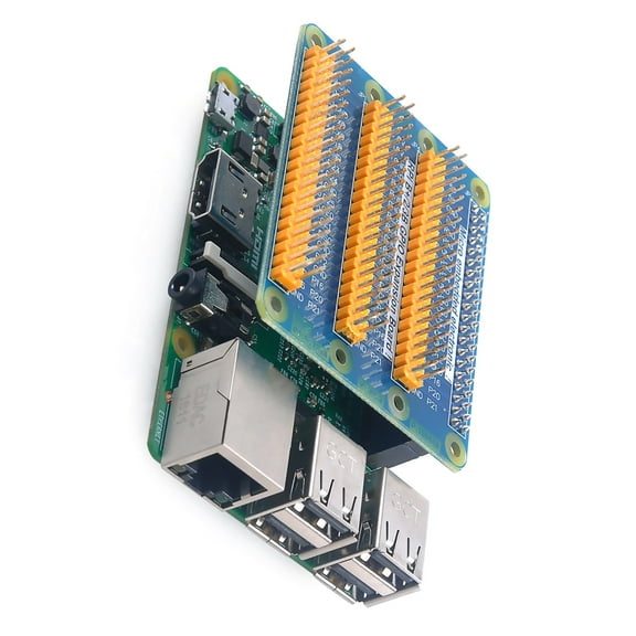 GUYUTING Quality GPIO Expansion Board for Raspberry Pi 4B, 3, 2 Convenient Experiment Setup, 55*66mm