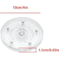 thumbnail image 2 of Artrylin 4Pcs Lazy Susan Turntable, 4 inch Round Acrylic Lazy Susan Turntable for Cabinet,Small Rotating Organizer for Kitchen Cabinets, Makeup Counter, Spice Racks,Table Top, 2 of 7