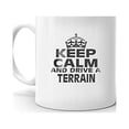 thumbnail image 2 of GMC TERRAIN Keep Calm and Drive Coffee Tea Ceramic Mug Office Work Cup Gift 11 oz, 2 of 3