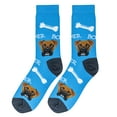thumbnail image 5 of Crazy Socks, Womens, Animals, Boxer, Crew Socks, Novelty Silly Fun Cute, 5 of 6