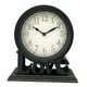 thumbnail image 3 of Reloj de escritorio, analógico, silencioso, estilo europeo, clásico, decorativo, retro, para mesa, sala de estar, decoración de cocina y escritorio. Estilo A, 3 of 8