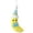 YE2*1PC, 6.3 inch, variant on 1 Pc Christmas Plush Banana Ornament, Cute Stuffed Fruit Hanging Decoration with Knitted Hat, Soft Fabric Cartoon Banana Charm for Xmas Tree Holiday Home Party Winter Decor Festive Gift