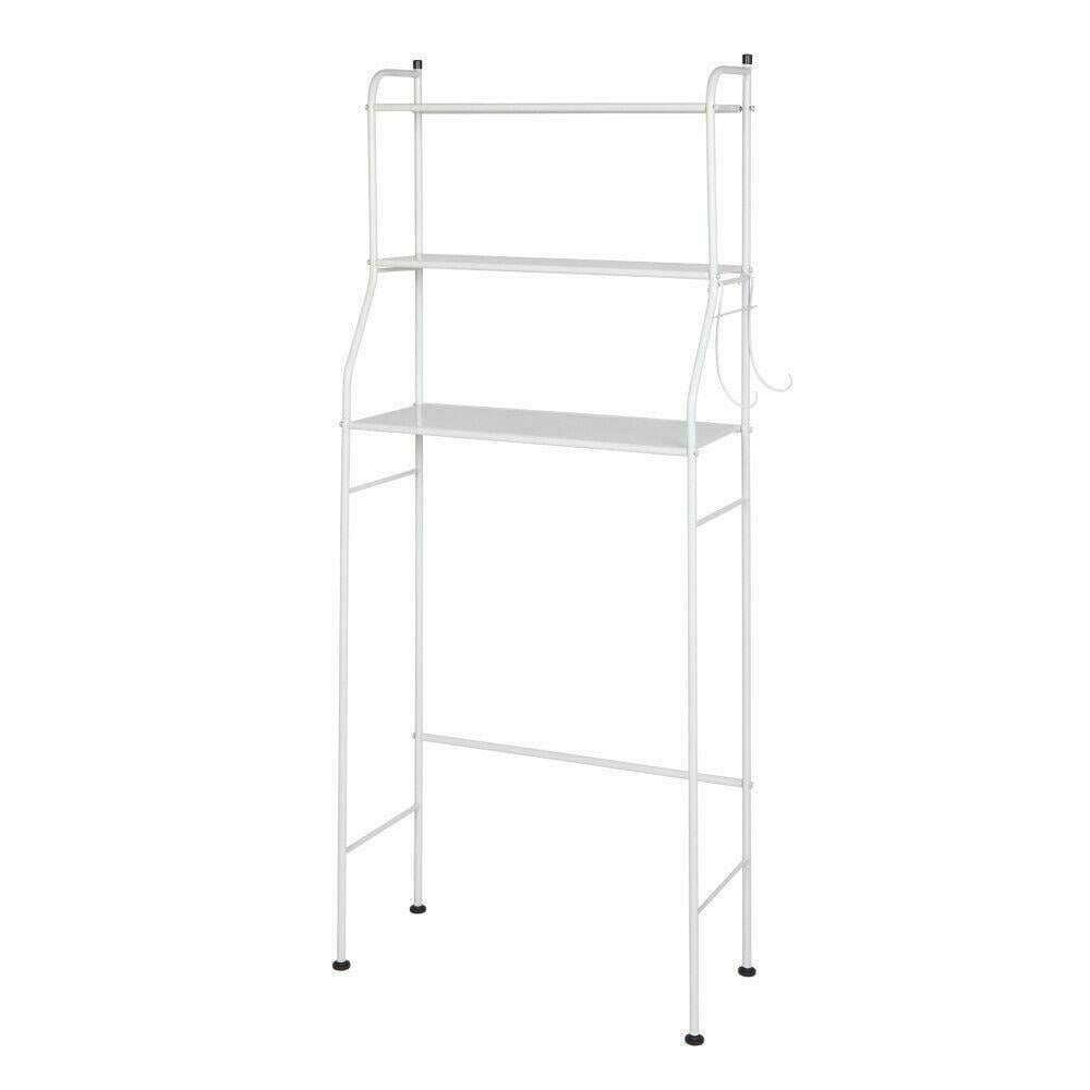 3Tier Toilet Bathroom Rack Toilet Storage Rack Over The Toilet Bathroom Spacesaver White
