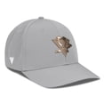 thumbnail image 2 of Men's Levelwear Gray Pittsburgh Penguins Rise Copper Insignia Flex Hat, 2 of 3