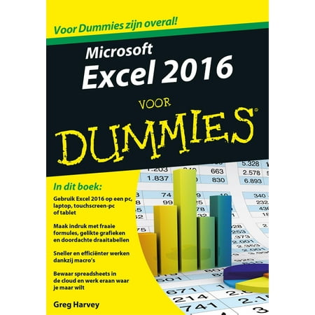 Microsoft Excel 2016 voor Dummies - eBook