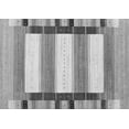 thumbnail image 1 of Ahgly Company Indoor Rectangle Abstract Gray Contemporary Area Rugs, 2' x 5', 1 of 1
