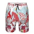 thumbnail image 3 of Balery Christmas Traje de Baño Estilo Hawaiano para Hombre, Shorts de Secado Rápido con Bolsillos-Large, 3 of 6