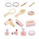 thumbnail image 3 of Juego de peluquería para niños, juego de simulación de maquillaje, juegos de rol, lápiz labial de aprendizaje temprano, de maquillaje de madera para, 3 of 9