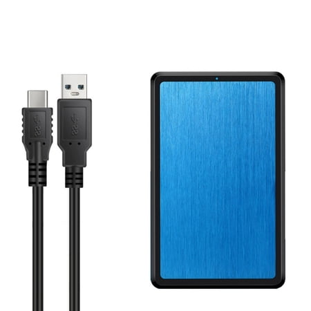 AOOOWER 2.5inch External Case SATA3.0 2.0 to USB Adapter Hard Drive Enclosure for SSD