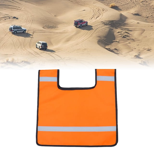DYNWAVECA Crane Damper Waterproof Replacement Automotive Accessory Outdoor with Pocket Tangerine