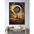 thumbnail image 2 of A Very Dali-Esque Scene Poster Wall Art, Modern Wall Decor For Living Room Bedroom, 8x12 UNFRAMED, 2 of 3