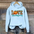 thumbnail image 2 of WEAIXIMIUNG Sweat à Capuche pour Femmes Robe de l'Action de Grâce Graphique Décontractée Pull Confortable pour Célébrations de Vacances, 2 of 3