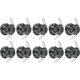 thumbnail image 1 of 10 Mini Focos Empotrables LED de 1W con Transformador Separado para Vitrina, Cocina, Escaleras, Armario, 90-265V AC [Clase de eficiencia energética A++], 1 of 5